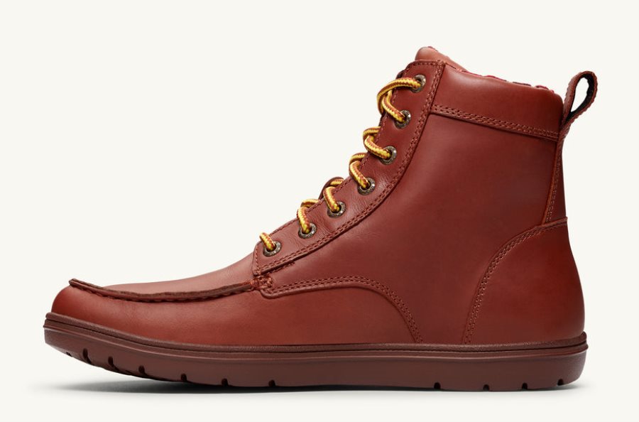 Lems Leren Boulder Boot Heren Russet Nederland | FPN-704251