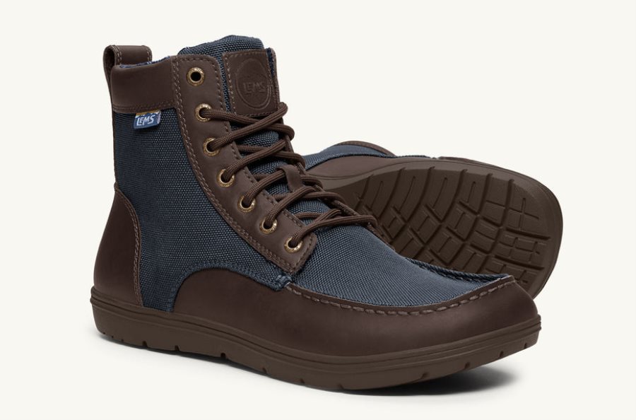 Lems Nylon Boulder Boot Heren Navy-Stout Nederland | PAD-358194